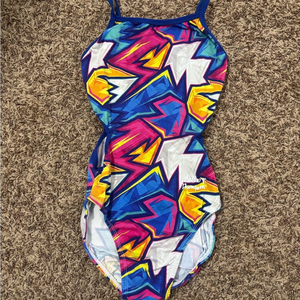 Bright and Colorful Salute Leotard